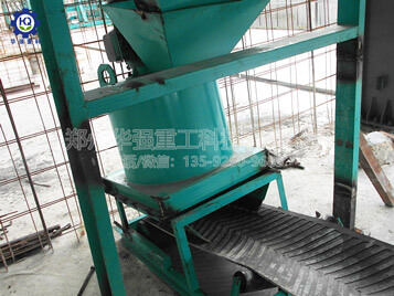 小型有機肥生產(chǎn)線現(xiàn)場